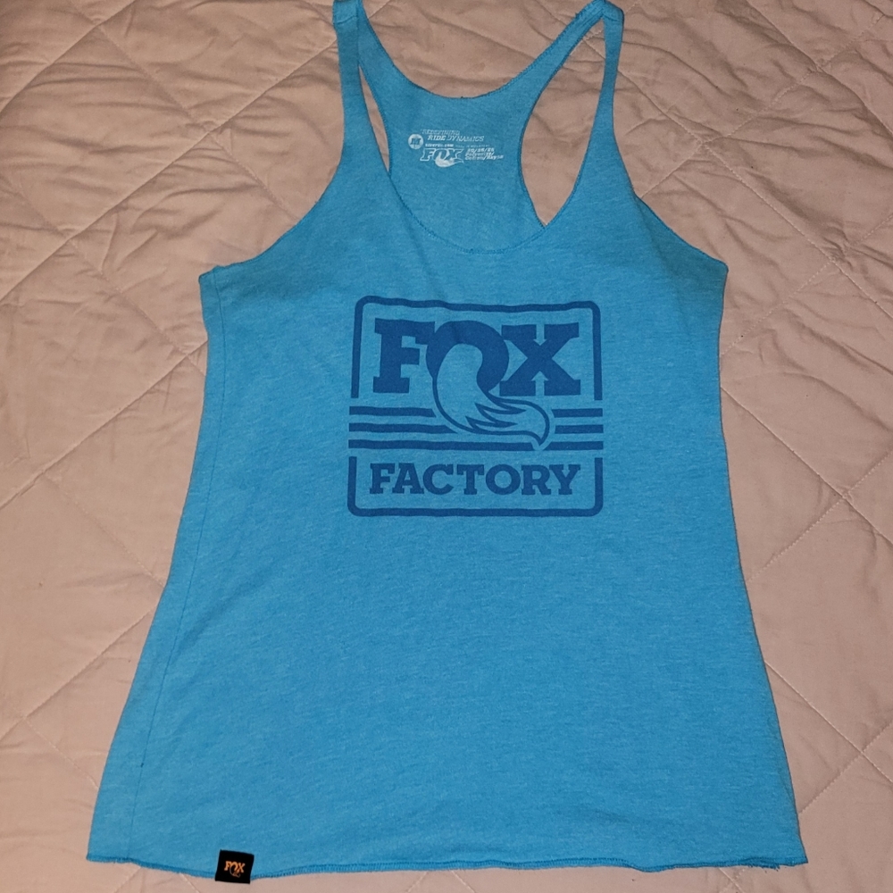 fox racing racerback tank top